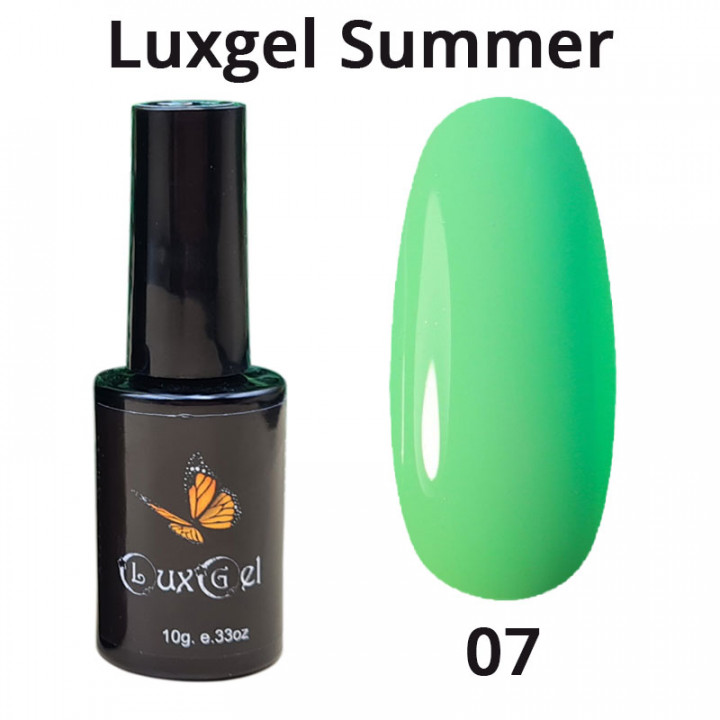 Гель-лак  LuxGel серия Summer 7 10мл