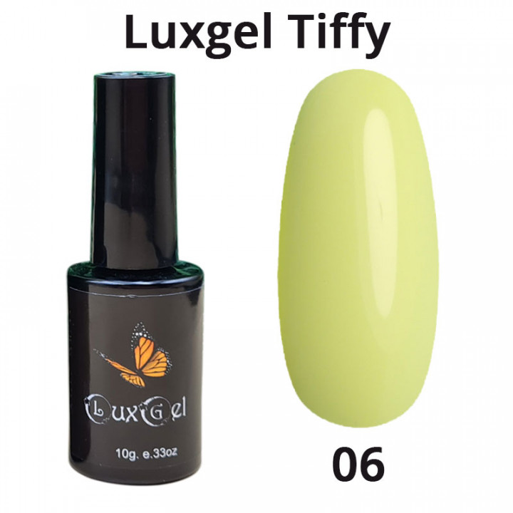 Гель-лак LuxGel серия Tiffy 6 10мл