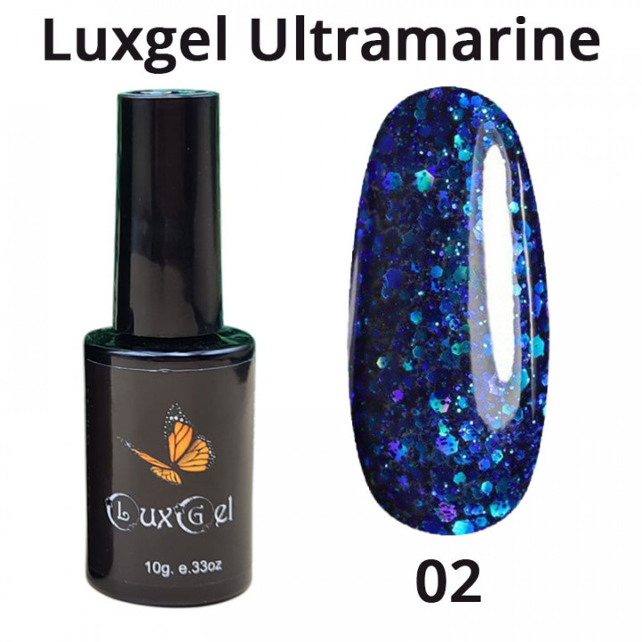 Гель-лак LuxGel серия Ultramarine 2 10мл