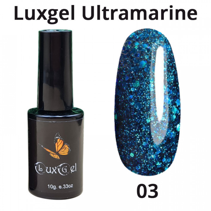 Гель-лак LuxGel серия Ultramarine 3 10мл