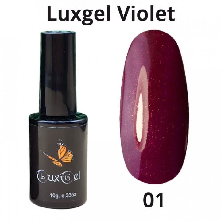 Гель-лак  LuxGel серия Violet 1 10мл