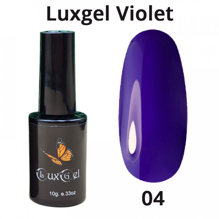 Гель-лак  LuxGel серия Violet 4 10мл