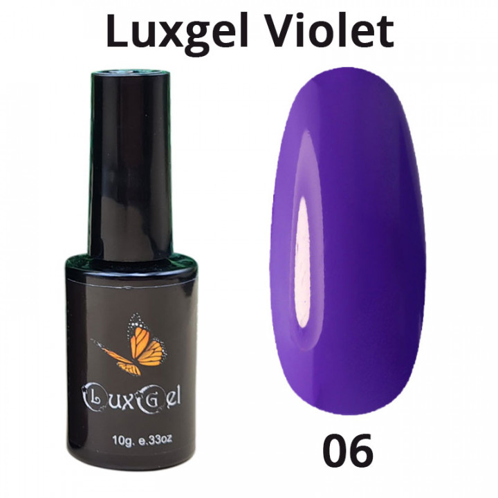 Гель-лак  LuxGel серия Violet 6 10мл