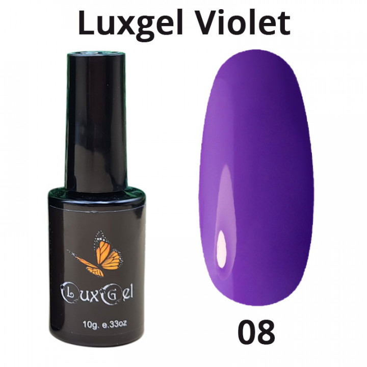 Гель-лак  LuxGel серия Violet 8 10мл