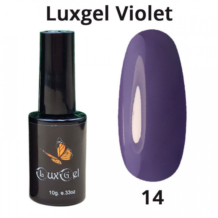 Гель-лак  LuxGel серия Violet 14 10мл