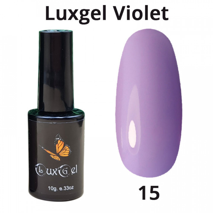Гель-лак  LuxGel серия Violet 15 10мл