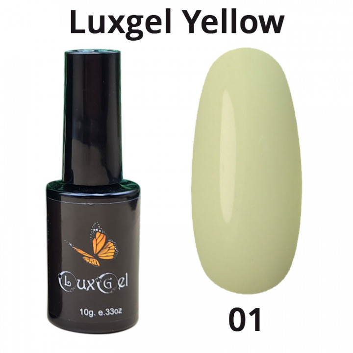 Гель-лак  LuxGel серия Yellow 1 10мл