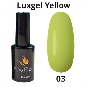 Гель-лак  LuxGel серия Yellow 3 10мл