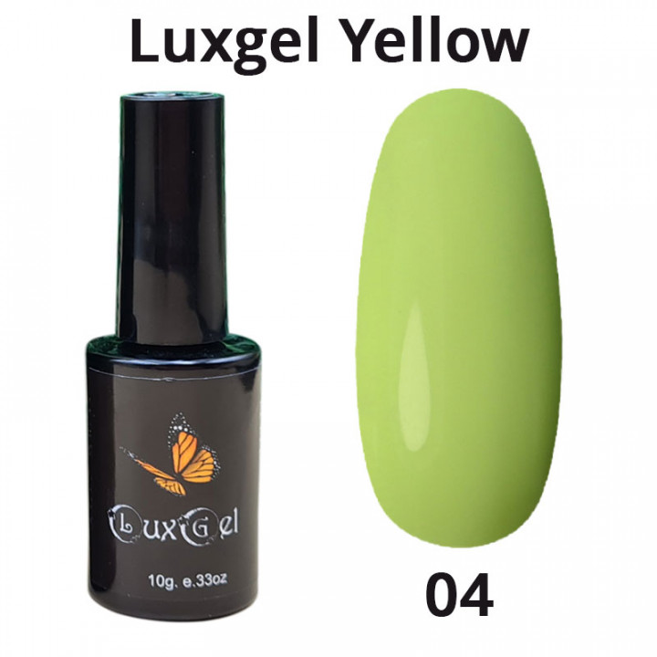 Гель-лак  LuxGel серия Yellow 4 10мл