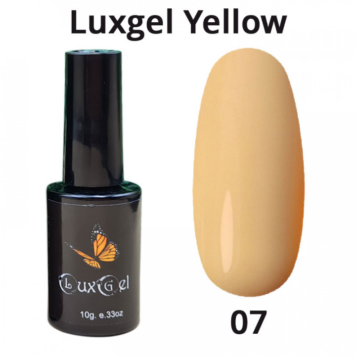 Гель-лак  LuxGel серия Yellow 7 10мл