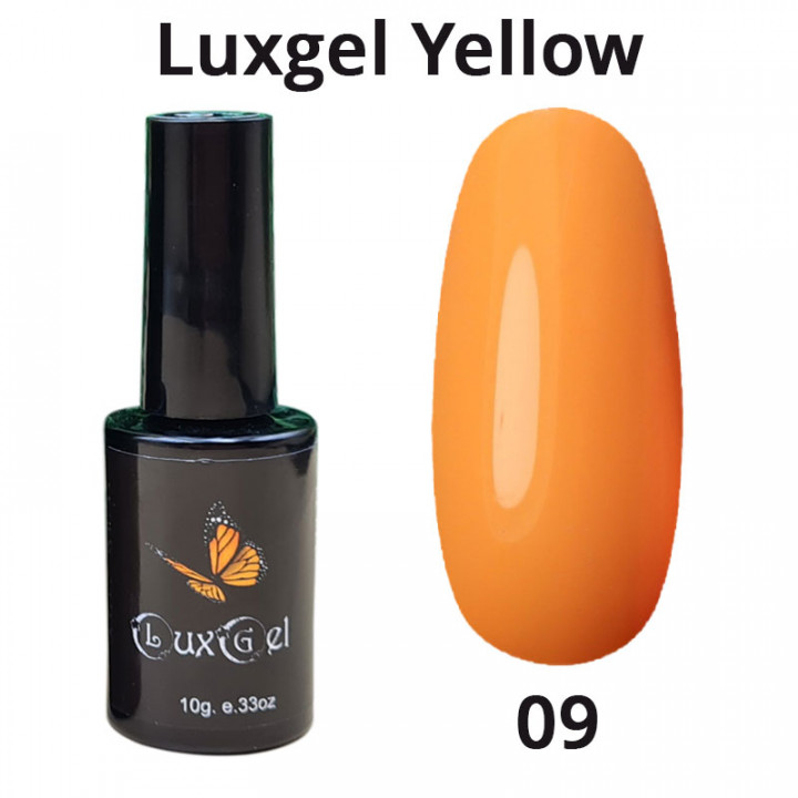 Гель-лак  LuxGel серия Yellow 9 10мл