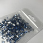Стразы стекло MIX SS4-SS12 light sapphire 500 штук